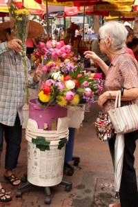 S Flower seller