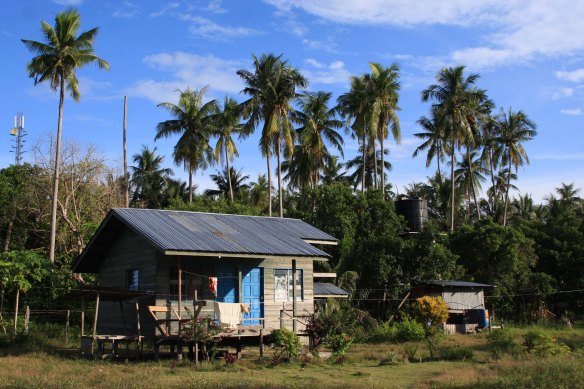 House on Mabul island